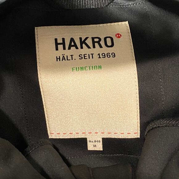 MEN`S HAKRO SOFTSHELL JACKET ZIP SIZE MEDIUM 23-DN69 - Picture 6 of 11